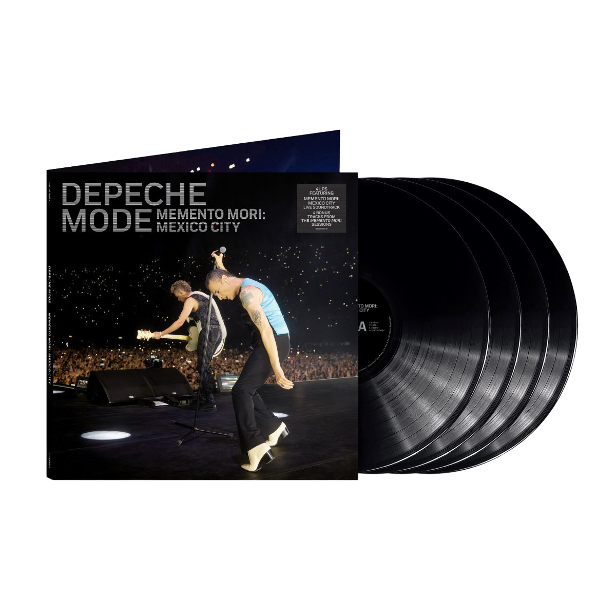 Memento Mori: Mexico City - 4 LP – Depeche Mode UK