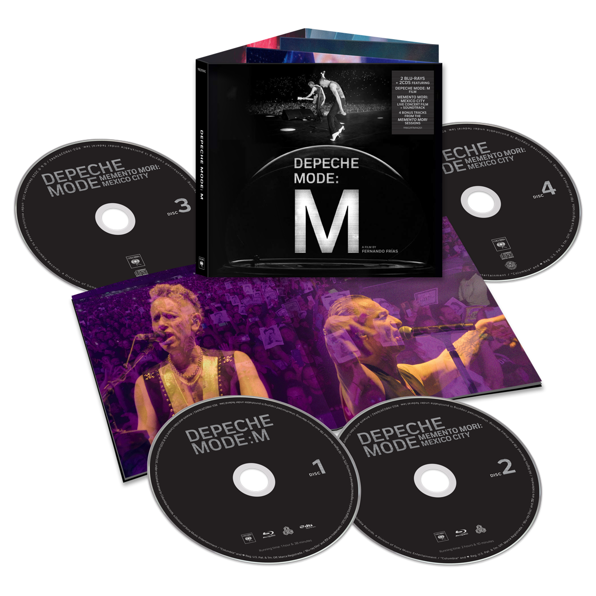 Depeche Mode: M - 2 Blu-ray + 2 CD – Depeche Mode UK