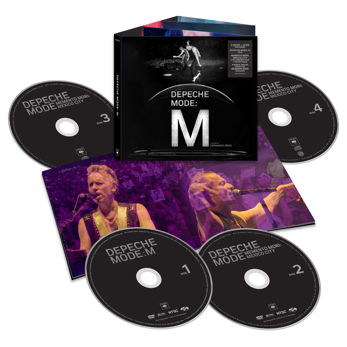 Depeche Mode: M - 2 DVD + 2 CD – Depeche Mode UK